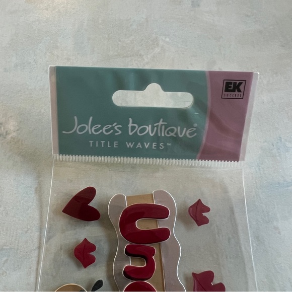 NWT Jolee's Boutique Under the Mistletoe Dimensional Sticker Set - Picture 4 of 5
